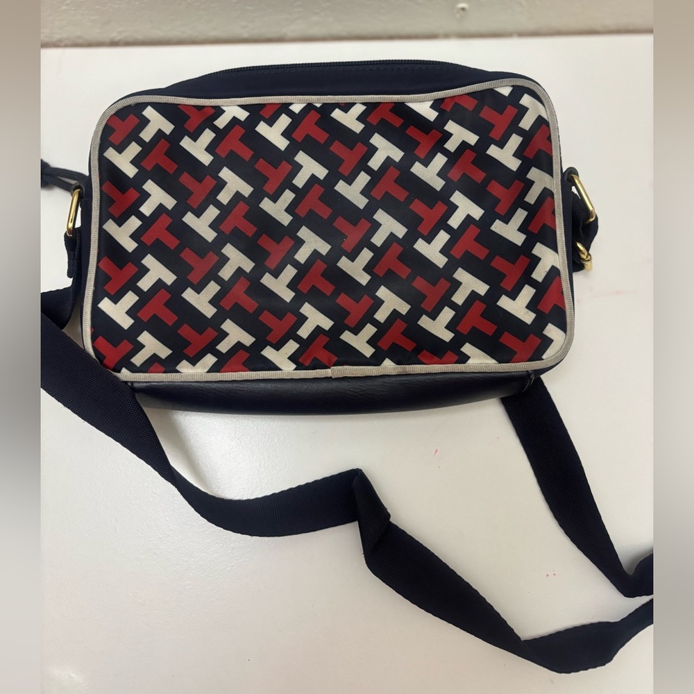 Tommy Hilfiger‎ Women's Navy and Red Crossbody Bag - Picture 6 of 6